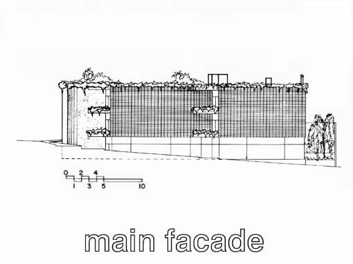 Main facade architectural drawing.
Click to go forward
Cliquer pour avancer
Clicate per andare avanti
Clique para ir adiante